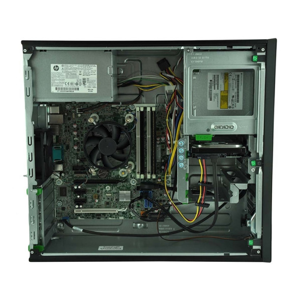 HP EliteDesk 800 G1 TWR i7-4770 / 8GB / 128GB SATA SSD / DVD / felújított torony számítógép