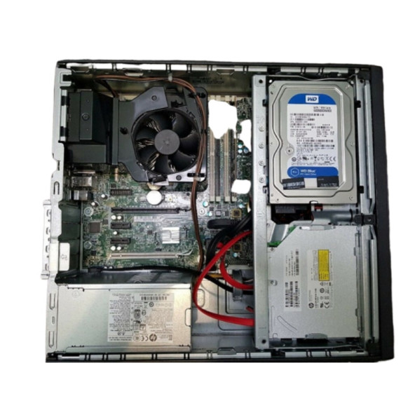 HP EliteDesk 800 G2 SFF i5-6500 / 8GB / 256GB SATA SSD / DVD sérült ház / felújított számítógép - SFF