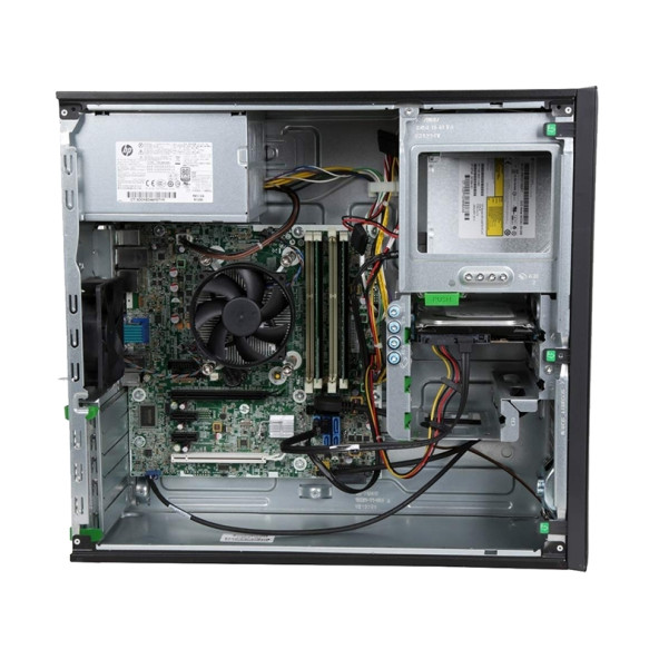 HP EliteDesk 800 G2 TWR i7-6700 / 16GB / 256GB SATA SSD / DVD / felújított torony számítógép