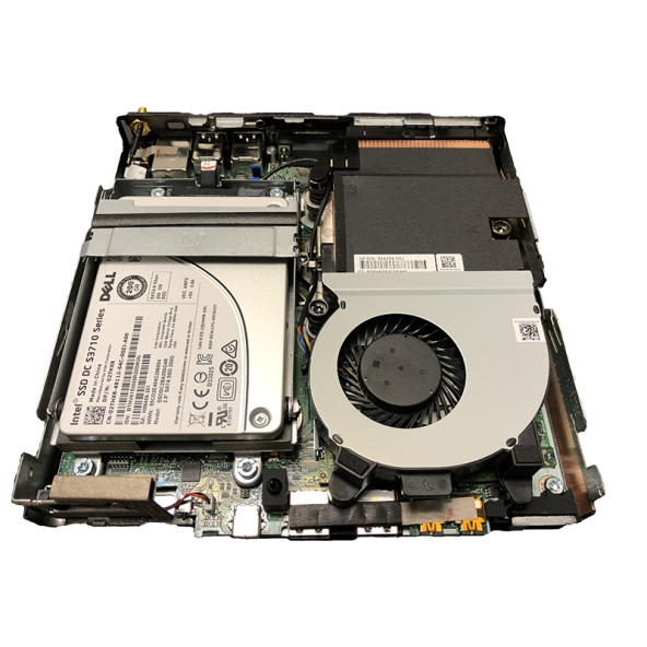 HP EliteDesk 800 G3 DM i5-7500 / 16GB / 256GB NVME SSD sérült ház / felújított mini számítógép