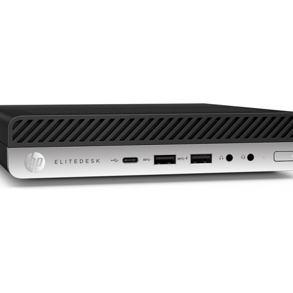 HP EliteDesk 800 G5 DM i5-9500T / 8GB / 256GB NVME SSD sérült ház / felújított mini számítógép
