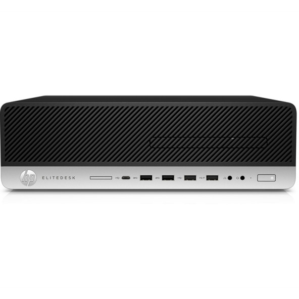 HP EliteDesk 800 G5 SFF i5-9500 / 8GB / 256GB NVME SSD / DVD / felújított számítógép - SFF