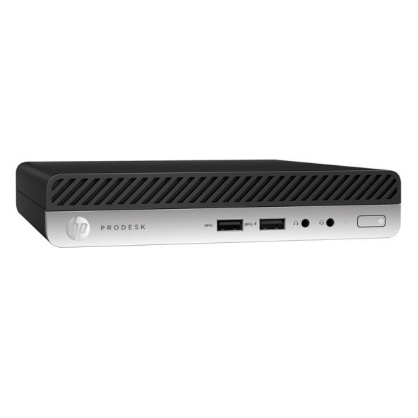 HP ProDesk 400 G5 DM i3-9100T / 8GB / 256GB NVME SSD / felújított mini számítógép