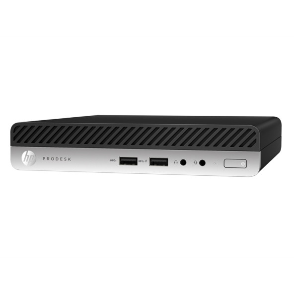 HP ProDesk 400 G5 DM i3-9100T / 8GB / 256GB NVME SSD / felújított mini számítógép