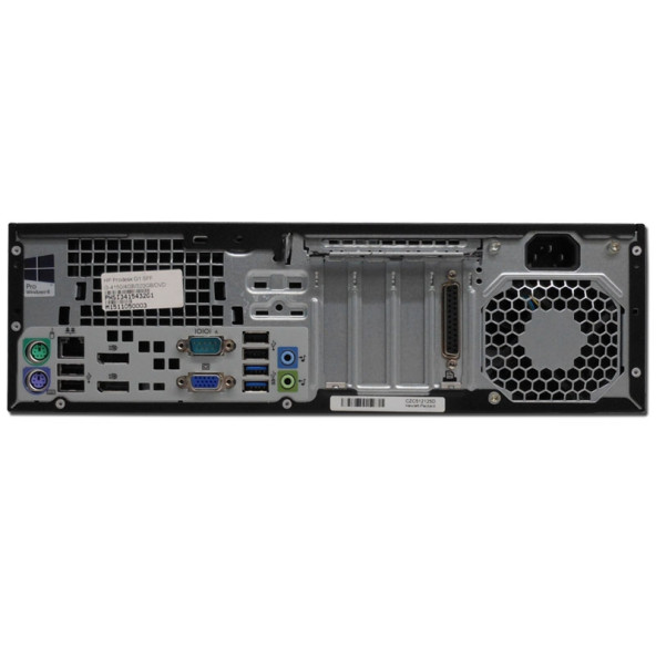 HP ProDesk 600 G1 SFF i7-4770 / 8GB / 128GB SATA SSD / DVD sérült ház / felújított számítógép - SFF