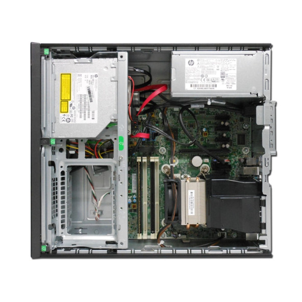 HP ProDesk 600 G1 SFF i7-4770 / 8GB / 128GB SATA SSD / DVD sérült ház / felújított számítógép - SFF