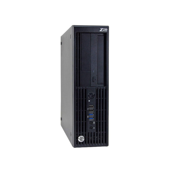 HP Workstation Z230 SFF Xeon E3-1225v3 / 16GB / 120GB SATA SSD / DVD / felújított számítógép - SFF