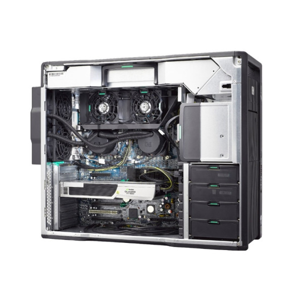 HP Workstation Z800 TWR 2x Xeon X5560 / 48GB / 256GB SATA SSD / DVD / Nvidia Quadro K4000 / felújított PC - workstation