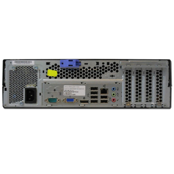 Lenovo ThinkCentre M91p SFF i5-2400 / 8GB / 160GB SATA HDD / DVD / felújított számítógép - SFF
