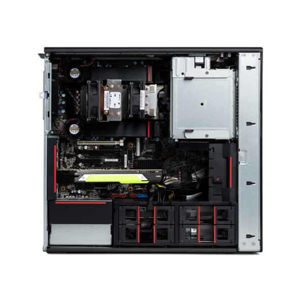 Lenovo ThinkStation P720 TWR 2x Xeon Bronze 3104 / 32GB / 512GB SATA SSD / DVD / Nvidia Quadro P1000