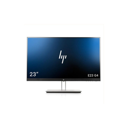 23" TFT HP E23 G4 Fekete / ezüst "A-"