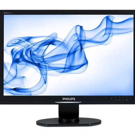 24" TFT Philips 240S Fekete "B" / felújított monitor