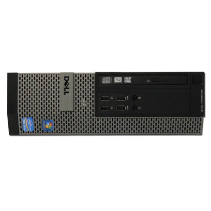 Dell Optiplex 7010 SFF i7-3770 / 8GB / 128GB SATA SSD / DVD / felújított számítógép - SFF