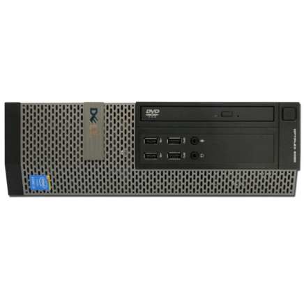 Dell Optiplex 9020 SFF i7-4770 / 16GB / 256GB SATA SSD / DVD / felújított számítógép - SFF