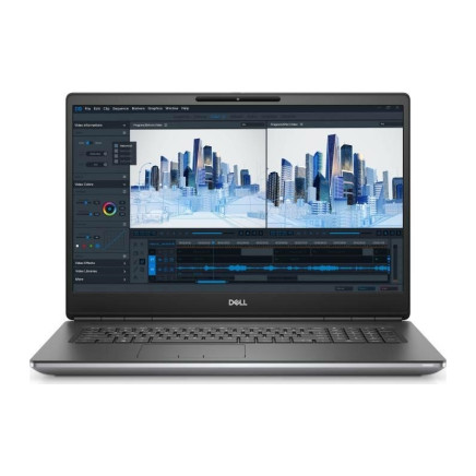 Dell Precision 7760 17" i7-11850H / 32GB / 512GB NVME SSD / webcam / 1920x1080 / RTX A4000 "B" / felújított notebook