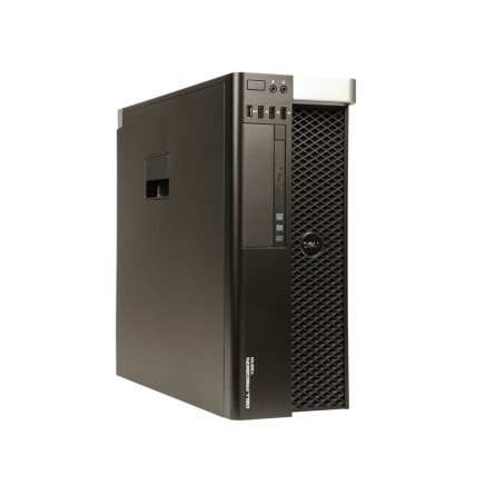 Dell Precision T3610 TWR Xeon E5-1620v2 / 16GB / 256GB SATA SSD / DVD / Nvidia Quadro K2000 / felújított PC - workstation