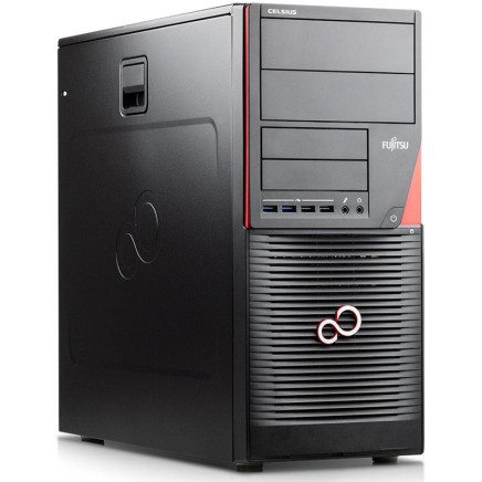 Fujitsu Celsius W550 MT i5-6500 / 16GB / 256GB SATA SSD / felújított PC - workstation
