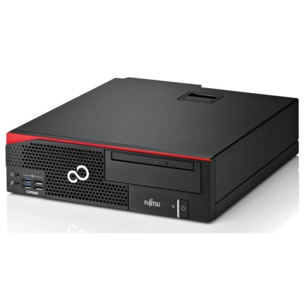 Fujitsu Esprimo D556 / 2 SFF i3-7100 / 8GB / 128GB SATA SSD / DVD / felújított számítógép - SFF