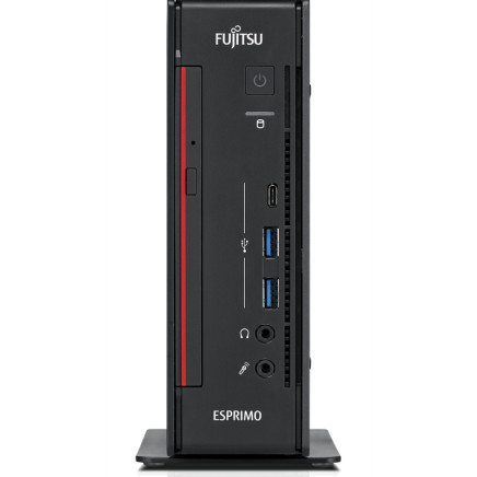 Fujitsu Esprimo Q958 Tiny i5-8500T / 16GB / 256GB SATA SSD / felújított mini számítógép