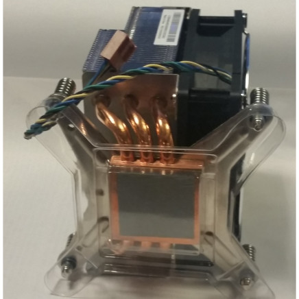 Gyári Lenovo Workstation S2011-es hőcsöves hűtő új Lenovo FRU 03W542