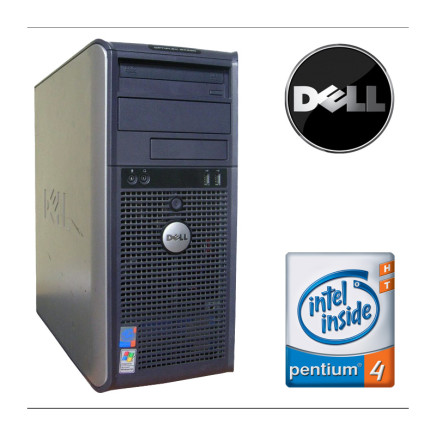 DELL OPTIPLEX GX520 P4 3000 MHZ / 1024 MB RAM / 80 GB HDD / DVD-ROM / AKCIÓS HASZNÁLT SZÁMÍTÓGÉP