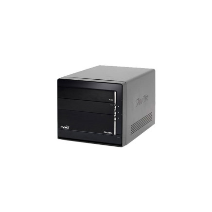 Shuttle SX48P2 DeLuxe XPC Barebone (s775), fekete