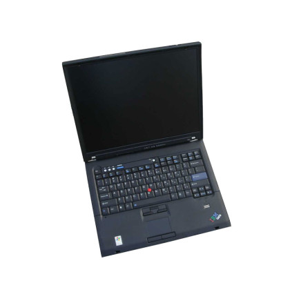 IBM THINKPAD COREDUO T2400 / 1024 MB / 60 GB / DVD-ÍRÓ / MAGYAR BILLENTYŰZET / HASZNÁLT LAPTOP / HASZNÁLT NOTEBOOK