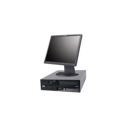 IBM THINKCENTRE P4 3200 MHZ / 512 MB / 40 GB / DVD / HASZNÁLT PC + 17&quot; IBM HASZNÁLT TFT MONITOR