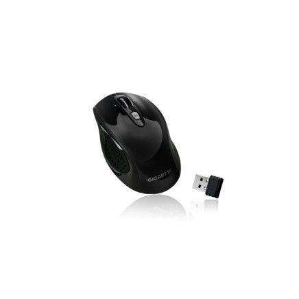 Gigabyte GM-M7700 lézeres USB Bluetooth vezeték nélküli fekete egér (1600 DPI)