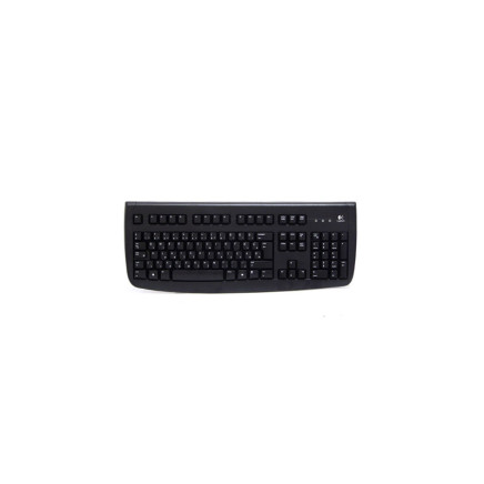 Logitech Deluxe 250 PS / 2 Keyboard HUN, fekete (OEM)