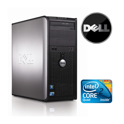 DELL 780 T Q6600 / 8GB RAM / 500GB HDD / DVD-RW / MINŐSÉGI HASZNÁLT SZÁMÍTÓGÉP