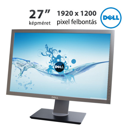 Dell UltraSharp 2709Wb használt 27&quot;-os használt LCD monitor