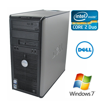 DELL OPTIPLEX 755 C2D E7500  / 4 GB RAM / 160 GB HDD / HASZNÁLT SZÁMÍTÓGÉP