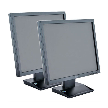 2 darab Acer V173 17&quot;-os használt tft monitor garanciával