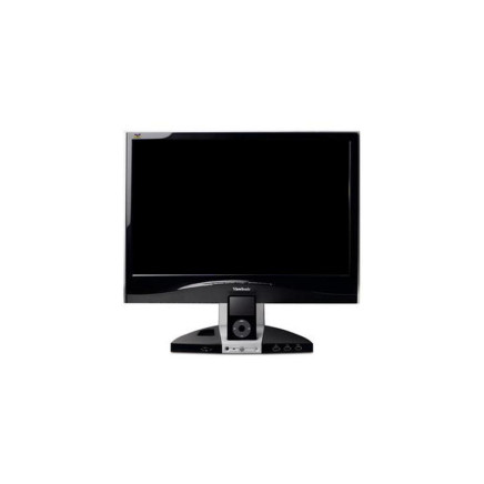 ViewSonic VX1945wm 19&quot; Wide LCD monitor (iPod ViewDock) (fekete)