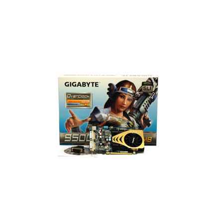 Gigabyte N9500GT OC 1GB GDDR2, 128 bit, TV-out, 2xDVI (PCX)