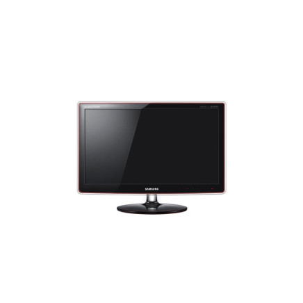 Samsung 27&quot; P2770HD Wide LCD monitor-tv (fényes fekete-piros)