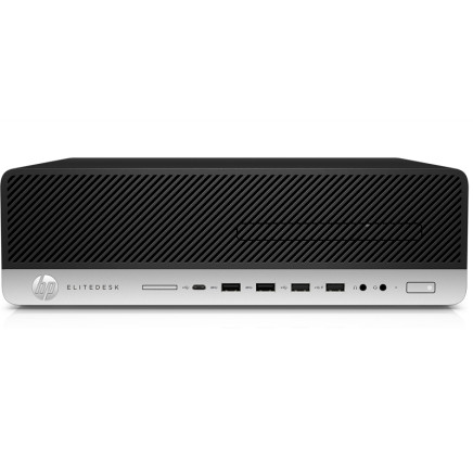 HP EliteDesk 800 G4 SFF i5-8600 / 16GB / 256GB NVME SSD / felújított számítógép - SFF