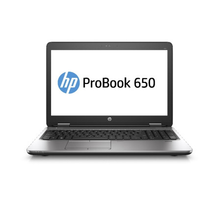 HP ProBook 650 G2 15" i5-6200U / 8GB / 128GB SATA SSD / webcam / 1920x1080 "B" / felújított notebook