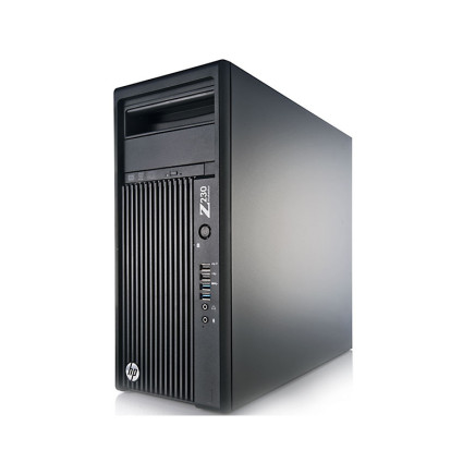 HP Workstation Z230 TWR Xeon E3-1245v3 / 16GB / 256GB SATA SSD / DVD / felújított PC - workstation