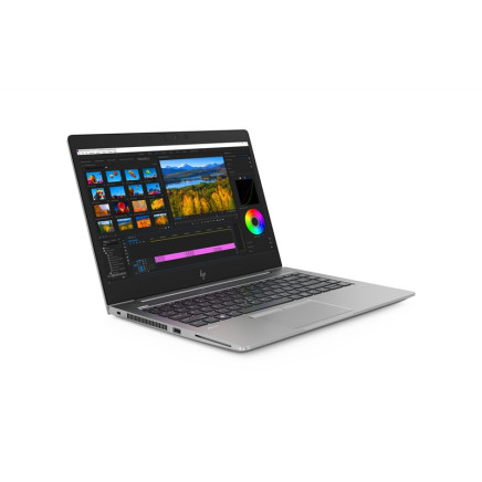 HP ZBook 14U G5 14" i7-8550u / 16GB / 256GB NVME SSD / webcam / 1920x1080 / AMD Radeon Pro WX3100 "A-" / felújított laptop