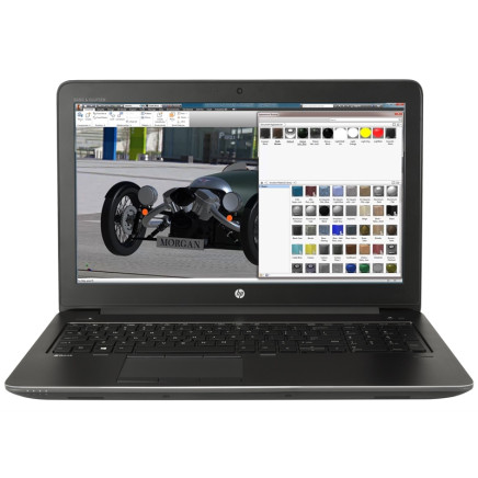 HP ZBook 15 G4 15" i7-7820HQ / 32GB / 256GB NVME SSD / webcam / 1920x1080 / Nvidia Quadro M2200 / HU "A-" / felújított laptop