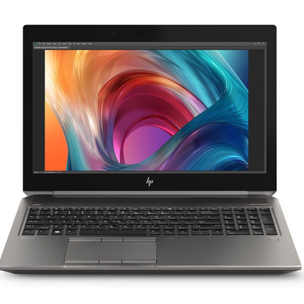 HP ZBook 15 G6 15" i7-9850H / 16GB / 512GB NVME SSD / webcam / 1920x1080 / Nvidia Quadro T2000 Max-Q "B"