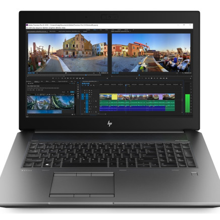HP zBook 17 G5 17" i7-8850H / 32GB / 512GB NVME SSD / webcam / 1920x1080 / Nvidia Quadro P3200 "B" / felújított notebook
