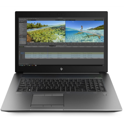 HP ZBook 17 G6 17" i7-9850H / 32GB / 512GB NVME SSD / webcam / 1920x1080 / Nvidia Quadro RTX 3000 Max-Q "A-" / felújított laptop
