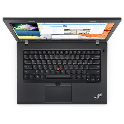 Lenovo ThinkPad L470 14" i5-7200u / 8GB / 256GB SATA SSD / webcam / 1920x1080 "B" / felújított notebook