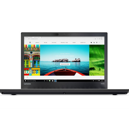 Lenovo ThinkPad T470 14" i5-6300u / 8GB / 256GB SATA SSD / webcam / 1920x1080 "B" / felújított notebook