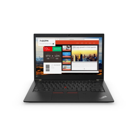 Lenovo ThinkPad T480S 14" Touch i5-8350u / 8GB / 256GB NVME SSD / webcam / 1920x1080 / US "B" / felújított notebook
