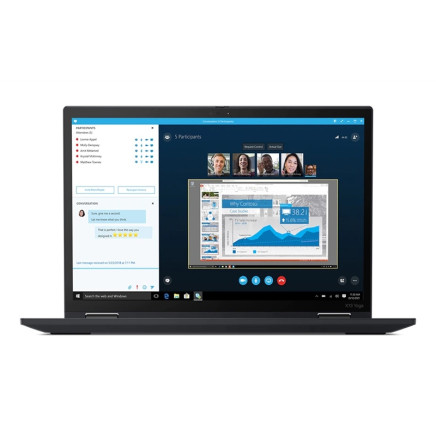 Lenovo ThinkPad X13 G1 Yoga 13" Touch i5-10310U / 16GB / 256GB NVME SSD / webcam / 1920x1080 "B" / felújított notebook